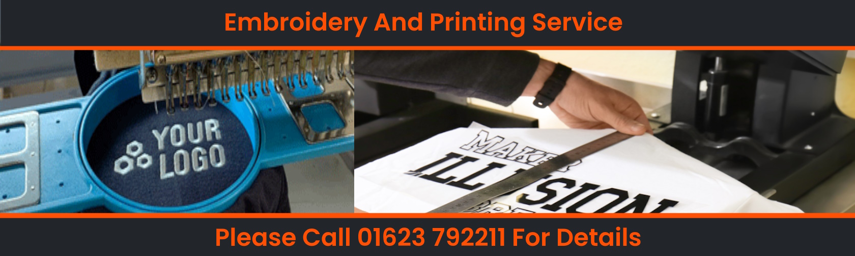 Embroidery And Printing Service