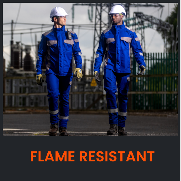 Home page flame resistant banner