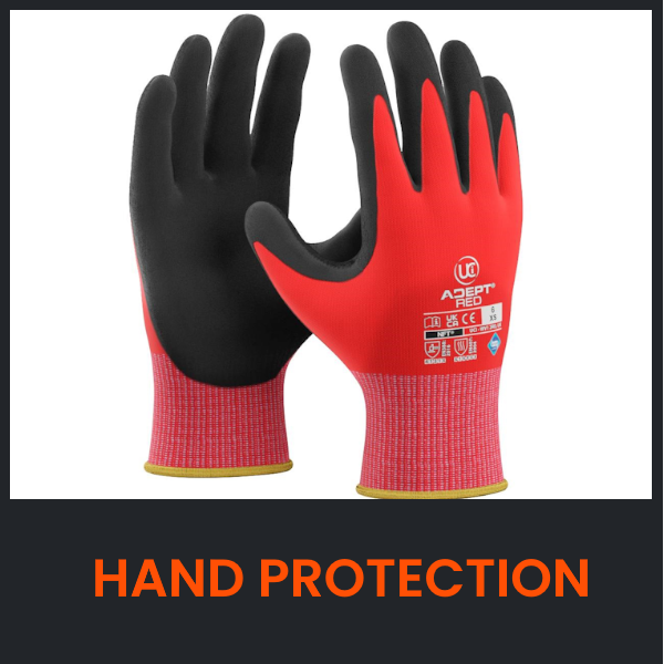 Home page hand protection banner