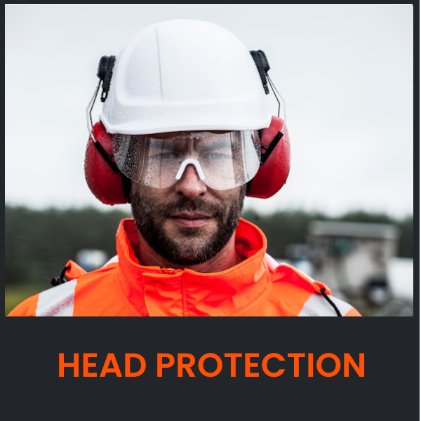 Home page head protection banner