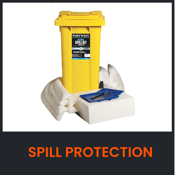 Home page spill control banner